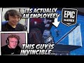 Streamers FREAK OUT After Playing Against An *INVINCIBLE* Epic Employee!   - Fortnite Season 3