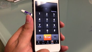 Mobile Dialer on iPhone