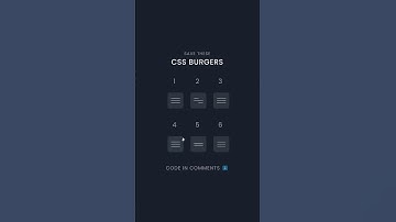CSS Menu bar for Fronted Developer  | CSS Burger Animation Using html  & css |  @codebrowser