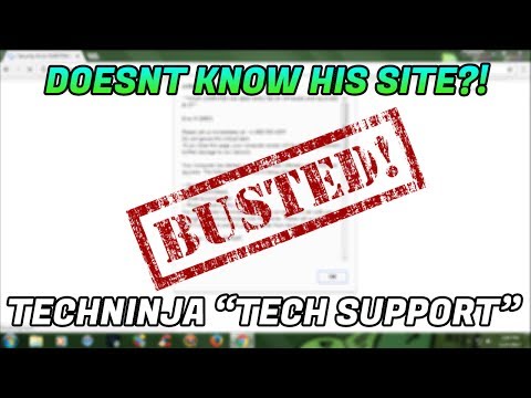 tech-scammer-doesn't-know-what-his-site-is!-"ittechninja"-|-18883934297-|-ittechninja.org