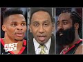 Russell Westbrook doesn't want to play with James Harden anymore - Stephen A. | First Take