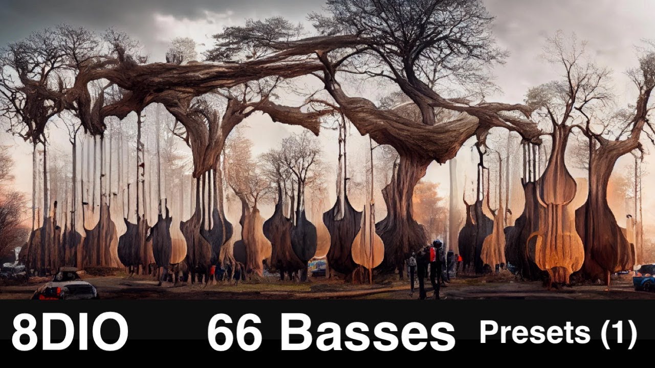 8DIO Legion Series: 66 Basses: Demo Of All The Patches - Presets Part 1 (2022) Test