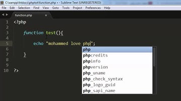 دورة php - الدرس 18 (الدوال function)