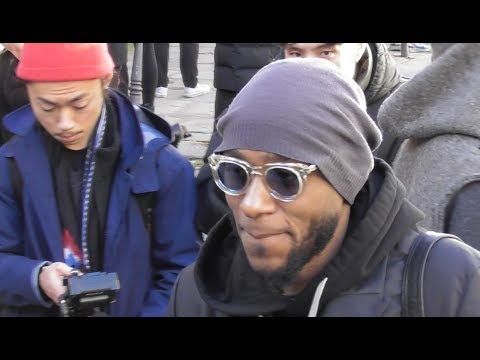 Yasiin Bey aka Mos Def outside the Jil Sander show on January 21,  Fotografía de noticias - Getty Images