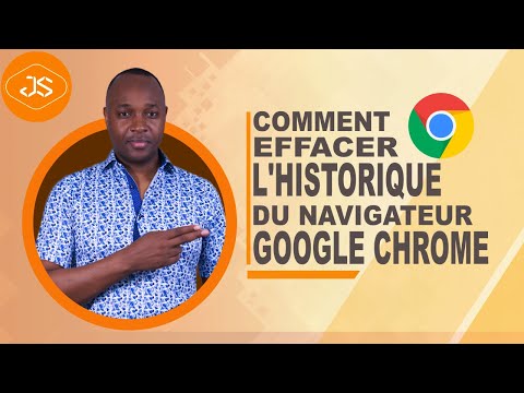 Comment effacer l'historique du navigateur Chrome