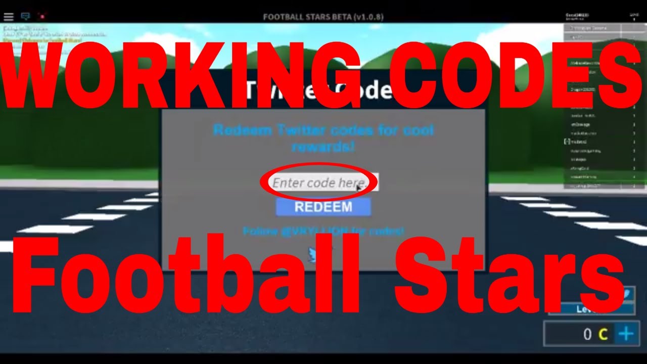 Codes Football Stars 30 Coins Youtube