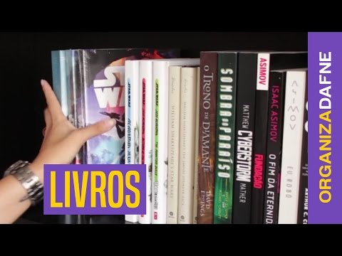 Vídeo: Como Organizar Livros