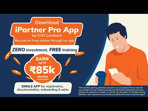 POSP Insurance Agent - iPartner Pro | ICICI Lombard