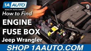 How to Replace Fuses Engine Fuse Box 06-18 Jeep Wrangler - YouTube