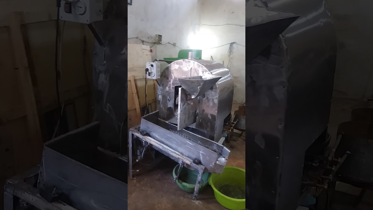 آلة تحميص الكاوكاو