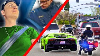 Cops Pulled Me Over in Lamborghini Aventador