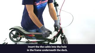 Space Scooter - Foldingcable Replacement X580 X590 Eng
