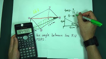 SPM - Maths Form 4 - Line and Plane in 3 Dimension (Fully Cover)