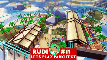 LETS PLAY PARKITECT  - Timelapse Episode - Scenarios