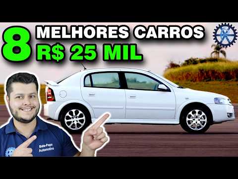 8 MELHORES CARROS