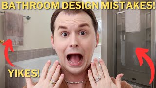 6 Bathroom Design Ideas You Should Avoid