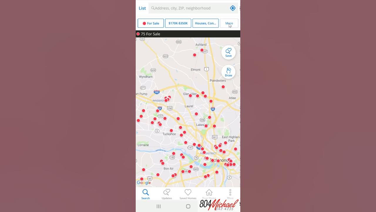How to effectively use the Zillow app on your iPhone or Android Smart