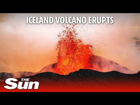 LIVE: Volcano erupts in Iceland after weeks of earthquake activity