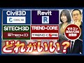 【CIMのプロ推薦】ゼネコンで活用されてるソフトを解説！【Revit/Dynamo/Navisworks/Civil3d/TREND-POINT/TREND-CORE/SiTECH3d】