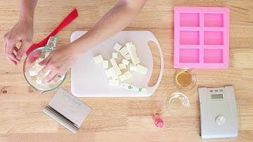 How to Make Melt and Pour Soap - Goats Milk and Honey Soap DIY