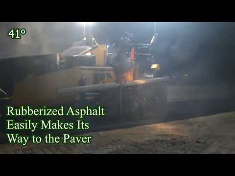 How Rubberized Asphalt Is Made