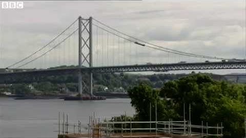 Bridge over Firth of Forth named Queensferry Crossing