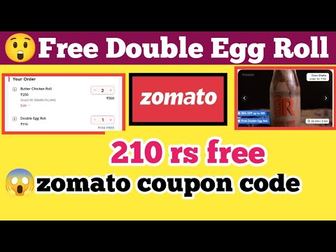ð²Free Double Egg Rollð±zomato coupon codeð¤«zomato offer coupon code ||zomato coupons@MR9 Comedy