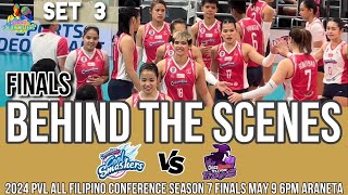 FINALS Creamline vs Choco Mucho Set 3 Game 1 May 9, 2024 PVLAFC