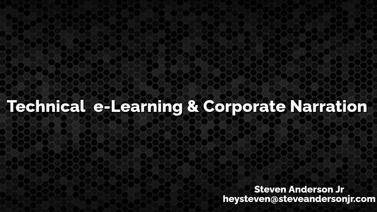 Steven Anderson eLearningDemo
