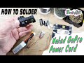 How To Make A Naked GoPro Power Supply Cable | Full Soldering How To