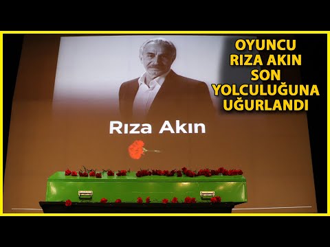 Oyuncu Rıza Akın, Adana’da Son Yolculuğa Uğurlandı