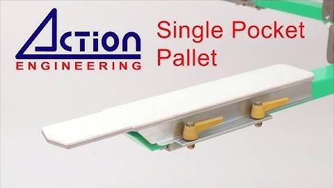 Single Pocket Pallets by Action Engineering
