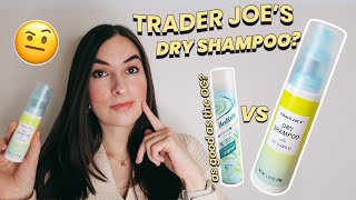 I Tried Trader Joe's New Dry Shampoo. Does it work? // Trader Joe's Beauty Products Tested