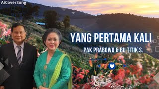 Mengharukan! Pak Prabowo dan Bu Titik Menyanyikan Lagu Pop Yang Pertama Kali Bersama