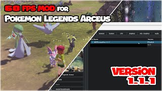 60FPS MOD for PokemonLegends Arceus v1.1.1 [Yuzu]