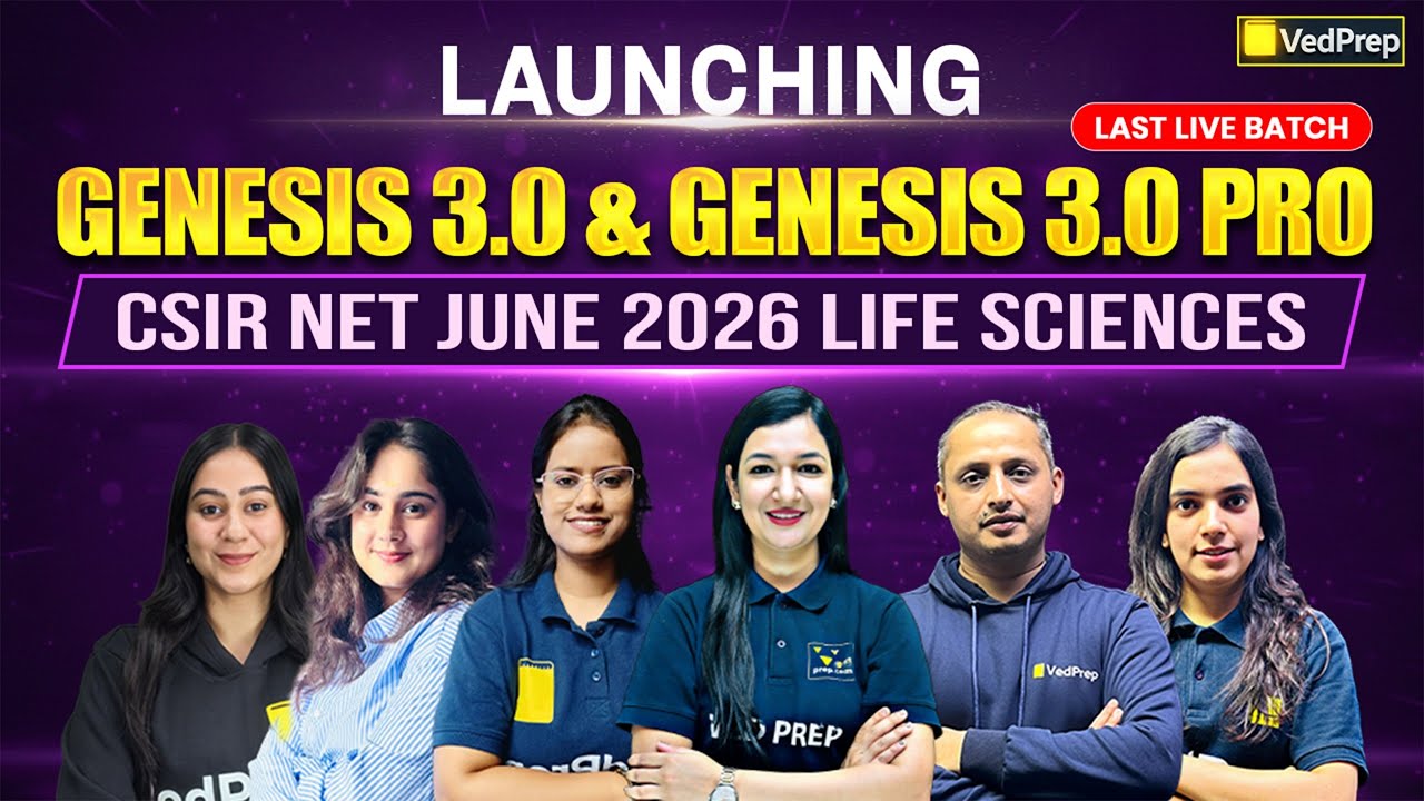Launching LAST Live Batch 🚨 CSIR NET June 2026 | Genesis 3.0 & Genesis ...