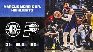 Famous Marcus Morris Sr. kept it consistent with (21 PTS, 61.5% FG, 60% 3PM ) vs the Indiana Pacers. Net Worth