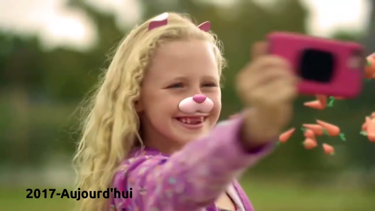 Évolution des jingles pub de Nickelodeon (de 2005 à aujourd'hui)