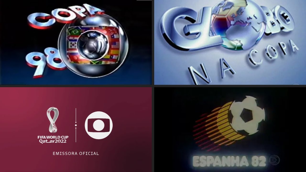 Todas as Vinhetas de Copa do Mundo da Globo (1970-2022)