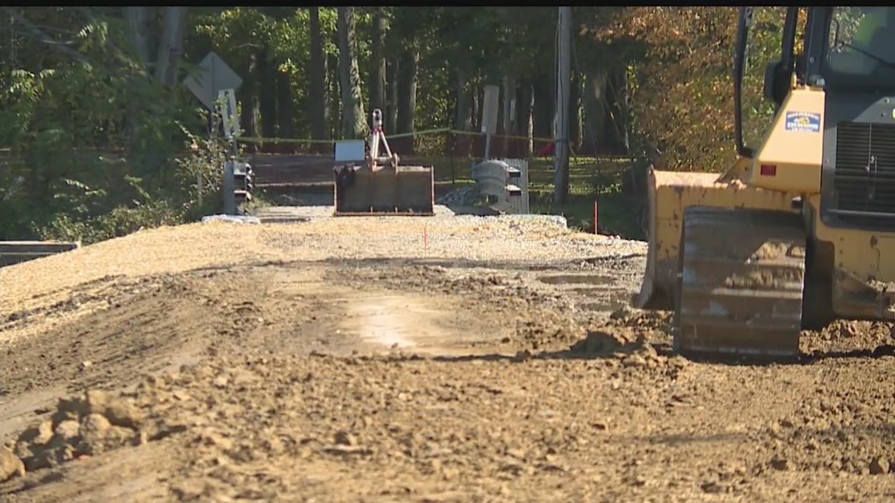 sharon white End in sight for Kinsman residents who lost road access to homes after flood