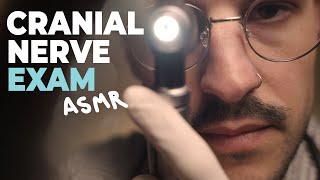 Realistic ASMR CNE (Cranial Nerve Exam) Doctor Exam For Sleep