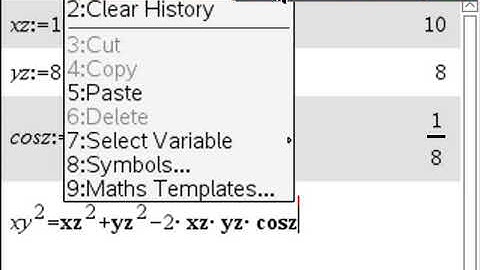 2018 SQA N5 Maths P1 Q10