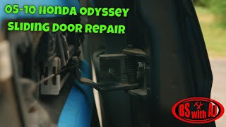 2005 - 2010 honda odyssey sliding door roller replacement - most common fix