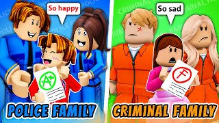 ROBLOX Brookhaven 🏡RP - FUNNY MOMENTS: Police Family vs Criminal Family