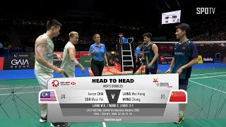 [BWF] MD - Semifinals | CHIA \u0026 SOH vs LIANG \u0026 WANG H/L
