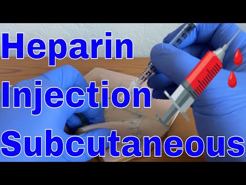 Video: Ar galite įpilti heparino įprastu fiziologiniu tirpalu?