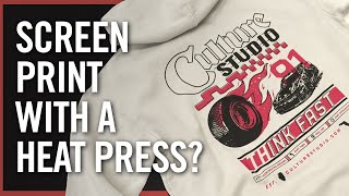 Better Than Direct To Film?! How To Screen Print T-Shirts with a Heat Press screenshot 5