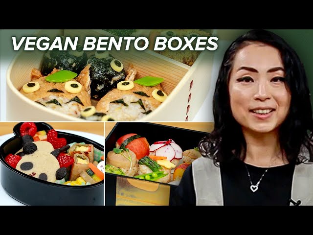 Vegan Bento Box Ideas with Vegan Tamagoyaki