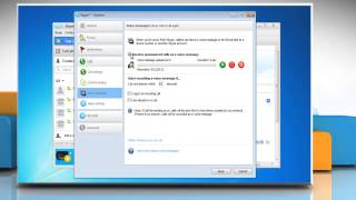 How to set up a Voicemail in Skype®