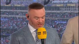 Wayne Rooney ANGRY Reaction To World Cup Half Time Show